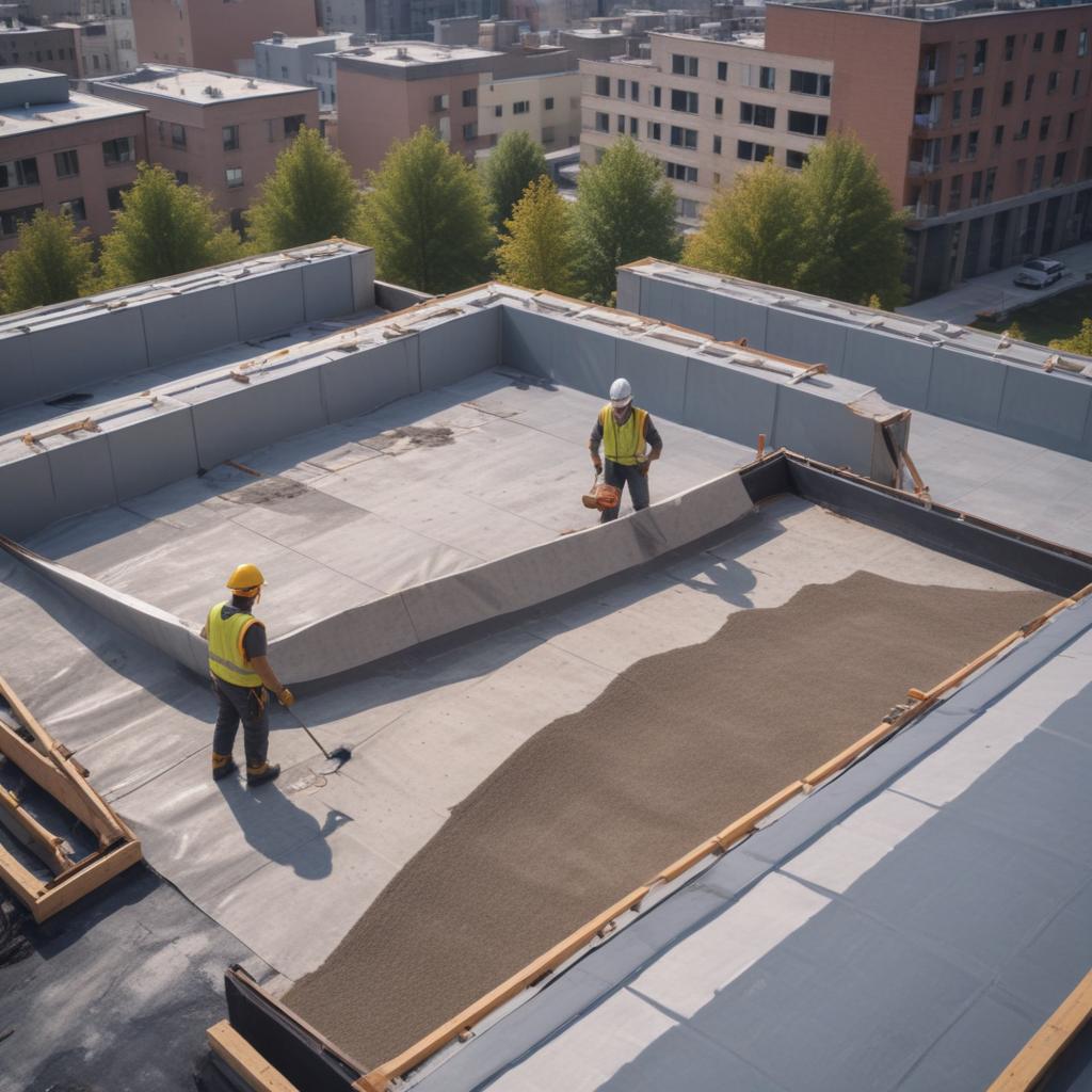 Устройство плоской кровли: технологии, материалы и последовательность работ